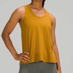 Lululemon Essential Tank Top *Train in Gold Spice, size 4